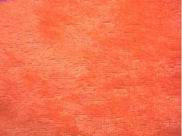 Velours de Panne  Fluor Oranje