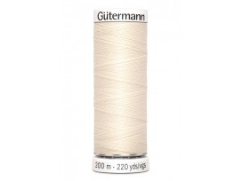Gutermann garen  200 mtr  802  creme