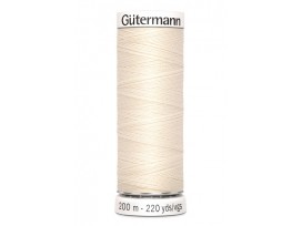 Gutermann garen  Creme 200mtr  802