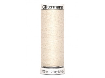 Gutermann garen  200 mtr  802  creme