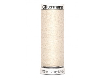 Gutermann garen 200mtr  Ecru  Kleurnummer 802