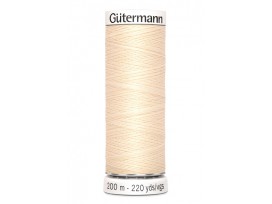 Gutermann garen Creme  200mtr  414