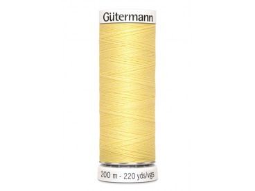 Gutermann garen 200 meter   Zachtgeel  Kleurnummer 578