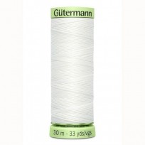 Gutermann Siersteekgaren  30mtr  Wit  800