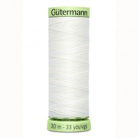 Gutermann Siersteekgaren  Wit 30mtr   800