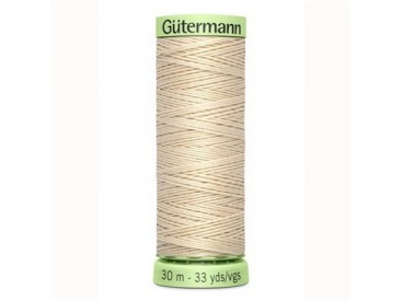 Wat dikker siersteekgaren van Gutermann     Licht beige  169  30 mtr