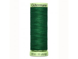 Wat dikker siersteekgaren van Gutermann  Groen  237  30  mtr