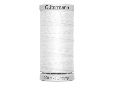 Supersterk garen van Gutermann  Wit  800  100  mtr