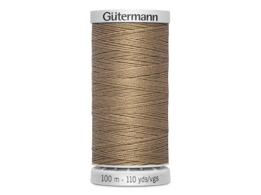 Supersterk garen van Gutermann  Donkerbeige 139  100 mtr