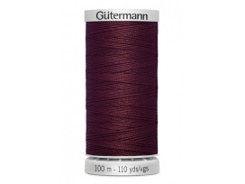 Supersterk garen van Gutermann  Aubergine  369  100 mtr