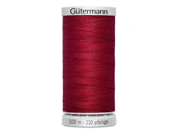 Supersterk garen van Gutermann  Rood 46  100 mtr