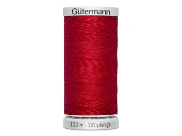 Supersterk garen van Gutermann.  Helderrood  156  100 mtr