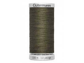 Supersterk garen van Gutermann  Legergroen 676  100 mtr