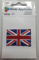 Applicatie Engelse Vlag Great Britain  5x3,3cm