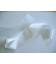Wit satijnlint per rol van 25 meter. Een hele mooie kwaliteit dubbelzijdig satijnlint.  38 mm breed  100 % polyester 