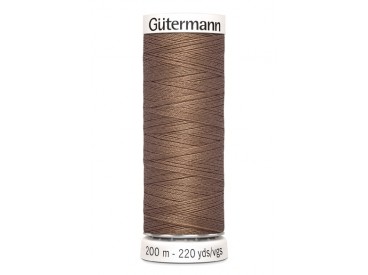 Gutermann garen 200 meter  Middenbruin  Kleurnummer 454