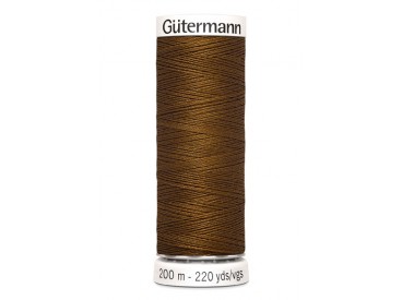 Gutermann garen 200 meter  Middenbruin  Kleurnummer 019