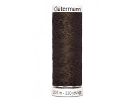 Gutermann garen 200 meter  donkerbruin  Kleurnummer 817