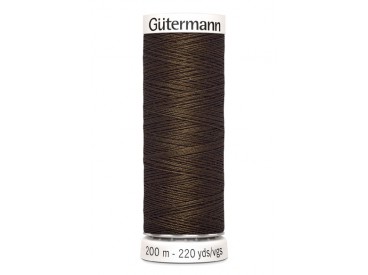 Gutermann garen 200 meter  Middenbruin  Kleurnummer 816