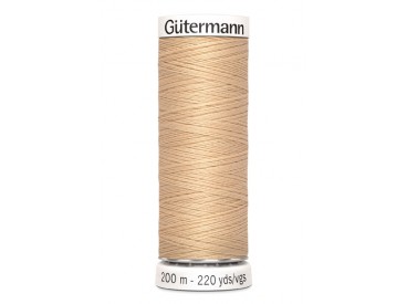 Gutermann garen Licht camel 200 meter  Kleurnummer 421