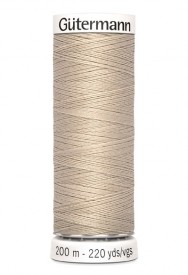 Gutermann garen 200 meter  Beige  Kleurnummer 722