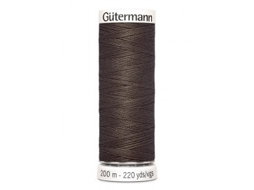 Gutermann garen taupe/bruin 200 mtr.  Kleurnummer  480