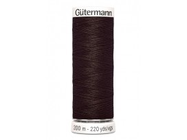 Gutermann garen Donkerbruin 200 meter 696