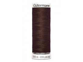 Gutermann naaigaren 200 meter  Donkerbruin  Kleurnummer 774