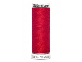 Gutermann garen rood 200 mtr.  Kleurnummer 156