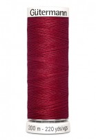 Gutermann garen 200 mtr. Donker rood Kleurnummer 384