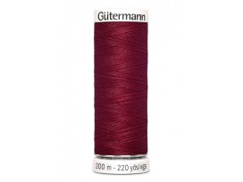 Gutermann garen 200 meter  Donker bordeaux  Kleurnummer 910