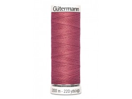 Gutermann garen 200 meter  Donker oudroze  Kleurnummer 081