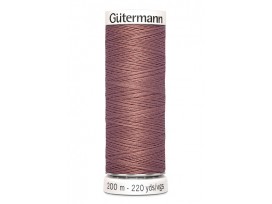 Gutermann garen Donker Oudroze 200 meter 844