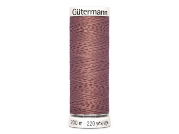 Gutermann garen 200 meter  Donker oudroze  Kleurnummer 844