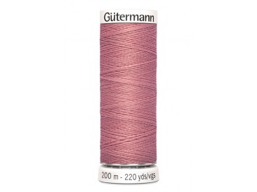 Gutermann garen 200 mtr. Oud roze Kleurnummer 473