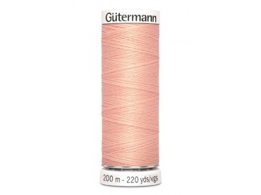 Gutermann allesnaaigaren 200 meter  Zalmkleur  Kleurnummer 165