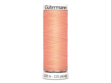 Gutermann garen zalm 200 mtr.  Kleurnummer 586