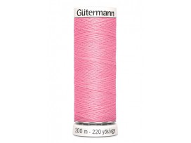 Gutermann garen roze 200 mtr.  Kleurnummer 758