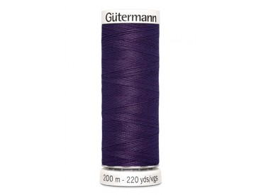 Gutermann naaigaren Donkerpaars 200 meter 257