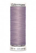 Gutermann garen lila-grijs 200 mtr.  Kleurnummer 125