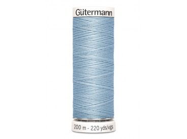 Gutermann garen 200 meter  Kleurnummer 075  Lichtblauw