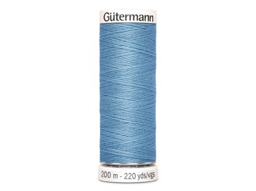 Gutermann naaigaren 143 Lichtblauw 200 mtr