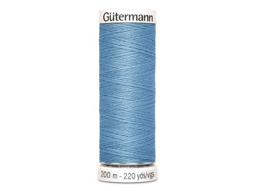 Gutermann naaigaren 143 Lichtblauw 200 mtr