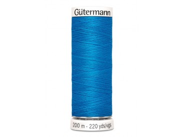 Gutermann garen kobalt 200 mtr.  Kleurnummer 386