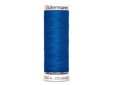 Gutermann garen kobalt/ koningsblauw 200 mtr.  Kleurnummer 322