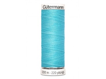 Gutermann garen 200 mtr.  Kleurnummer 028 Licht aquablauw