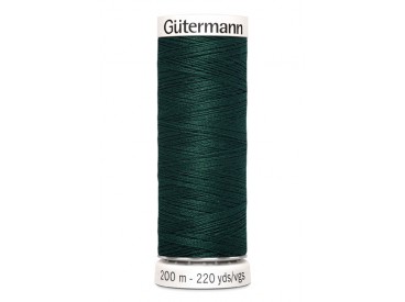 Gutermann garen donkergroen 200 mtr.  Kleurnummer 018