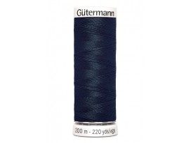 Gutermann 200 mtr.  Donkerblauw groen Kleurnummer 595