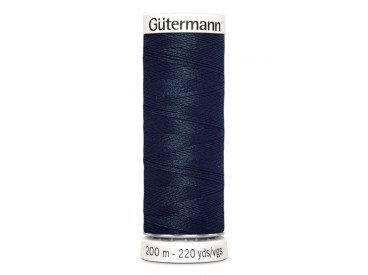 Gutermann 200 mtr.  Donkerblauw groen Kleurnummer 595