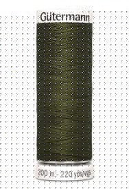 Gutermann garen 200 mtr. donker legergroen  Kleurnummer 399
